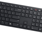 O novo teclado de colaboração com fio da Dell tem teclas dedicadas para videoconferência. (Imagem via Dell)