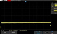 50% de brilho: 360 Hz PWM