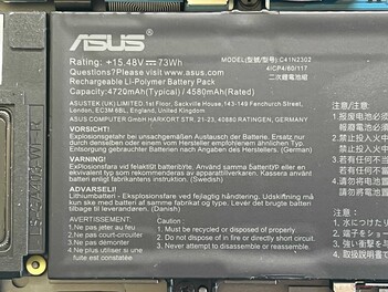 Informações sobre a bateria
