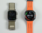 O Apple Watch Ultra (à esquerda) com o Galaxy Watch Ultra. (Fonte: iFixit)