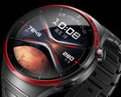 A série Watch da Huawei tende a ser seus smartwatches mais caros, Watch 4 Pro Space Exploration edition na foto. (Fonte da imagem: Huawei)