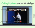 Os novos recursos de videochamada do WhatsApp o tornam uma opção mais viável para chamadas com vídeo (Fonte da imagem: WhatsApp)
