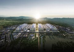 Renderização do cluster de semicondutores da SK Hynix em Yongin (Fonte da imagem: SK Hynix)