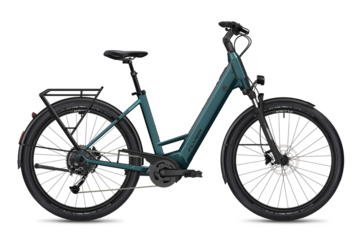 A Flyer Gotour EL 3.12 XC e-bike em Jasper Green Gloss. (Fonte da imagem: Flyer)