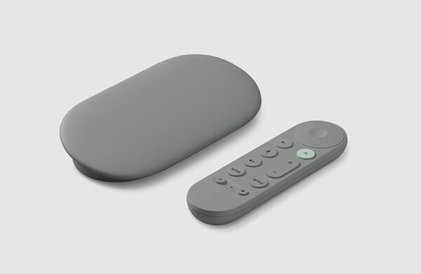 O Google TV Streamer de US$ 100 substitui o Chromecast pelo Google TV. (Fonte da imagem: Google)