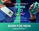 O Realme P3 Pro tem um design que brilha no escuro. (Fonte da imagem: Realme)