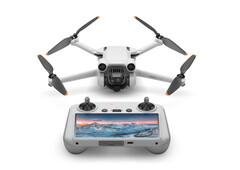 O Mini 3 Pro agora suporta o DJI RC Pro, que foi lançado com o drone Mavic 3. (Fonte da imagem: DJI)