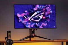 O ROG Swift OLED PG27UCDM já foi listado em vários varejistas (Fonte da imagem: Asus)