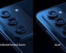 A suposta atualização de zoom da Samsung em comparação com um periscópio len convencional (Fonte da imagem: SK via YouTube)