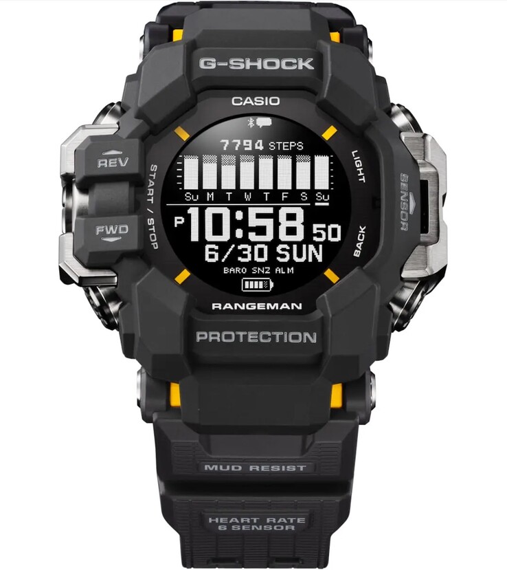 O relógio Casio G-Shock GPR-H1000. (Fonte da imagem: Casio)