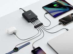 A Anker lançou o Charger (112W, 6 Ports) na Europa. (Fonte da imagem: Anker)