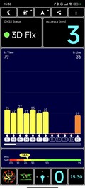 Medição de GNSS em ambientes internos