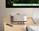 O dock para Mac Mini da Satechi suporta SSDs M.2 de todos os tipos, e não apenas o M.2 2280 mostrado aqui. (Fonte da imagem: Satechi)