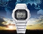 O G-Shock GW-5000HS-7 vem em uma impressionante cor branca. (Fonte da imagem: Casio)