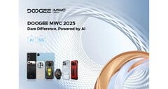 Apresentação da Doogee no MWC 2025. (Fonte da imagem: Doogee)