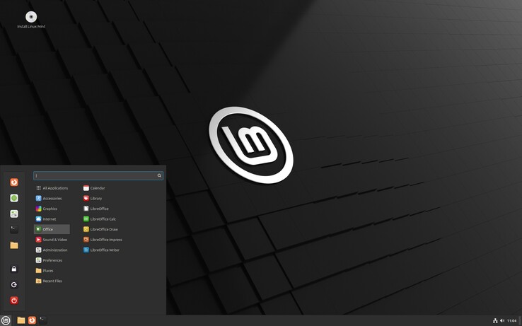 Uma olhada no desktop Cinnamon 6.2 do Linux Mint 22. (Fonte da imagem: Linux Mint)