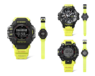 Os relógios Casio G-Shock Rescue Yellow Series que vazaram. Os números dos modelos são GPR-H1000RY-1A9, GW-9500MRY-1A9 e GR-B300RY-1A9. (Fonte da imagem: @morgan_gshock no Instagram)