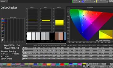 Precisão de cores (modo de cor Natural)