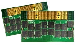 Módulo de RAM CAMM2 com chips de memória em apenas um lado (Fonte da imagem: JEDEC)