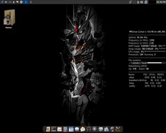 área de trabalho do 4MLinux 46.0 (Fonte da imagem: 4MLinux Releases)