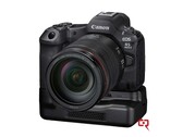 A Canon EOS R5 Mark II que vazou mostra o punho de resfriamento ativo (Fonte: Canon Rumors)