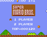 Uma nova versão de Super Mario Bros. está disponível para um antigo computador de mão. (Fonte da imagem: Super Mario Bros. Mini gameplay)