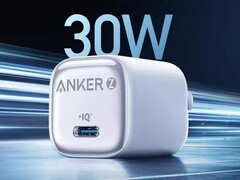 O carregador de parede Anker Zolo 30W já está disponível na China. (Fonte da imagem: Anker)