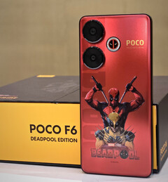 O POCO F6 Deadpool Edition chegará com um design diferenciado. (Fonte da imagem: @Himanshu_POCO)