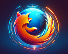 Logotipo futurista do navegador Firefox (Fonte: imagem gerada por DALL-E 3)