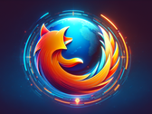 Logotipo futurista do navegador Firefox (Fonte: imagem gerada por DALL-E 3)