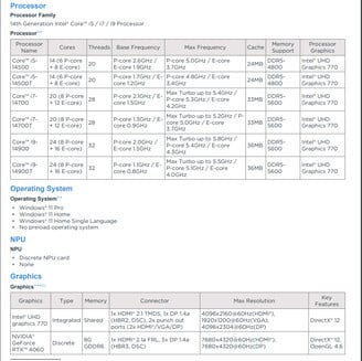 Opções de CPU (Fonte da imagem: Lenovo)