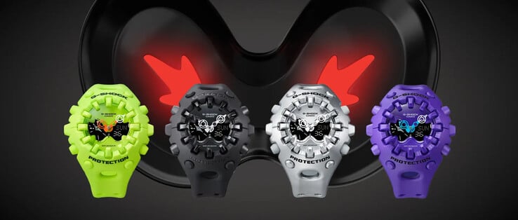 O relógio Casio G-Shock GA-V01 está disponível em quatro países. (Fonte da imagem: Casio)