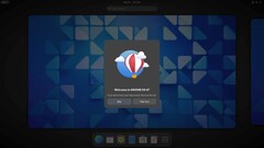 Tela de boas-vindas do GNOME 47 Beta (Fonte da imagem: GNOME Discourse)