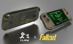 O MSI Claw ganha uma edição especial Fallout. (Imagem: MSI)