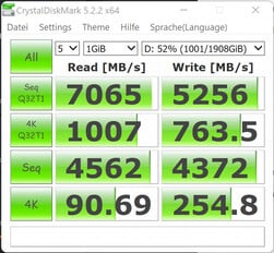 CrystalDiskMark (Samsung SSD)