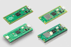 Raspberry As placas Pi Pico 1 também podem se beneficiar desse aumento na velocidade do clock. (Fonte da imagem: Raspberry Pi)