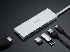 O Xiaomi 5-in-1 Type-C Hub será lançado nos mercados globais. (Fonte da imagem: Xiaomi)