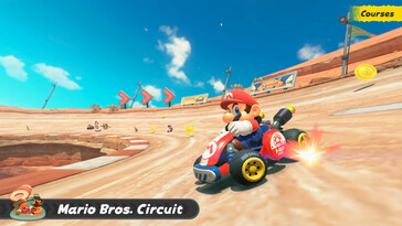 Mario Kart World Mario Bros. Circuit (fonte da imagem: captura de tela, Nintendo of America)