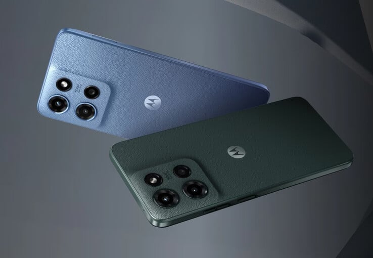 O novo Moto G vem nas opções de cores Forest Grey e Sapphire Blue. (Fonte da imagem: Motorola)