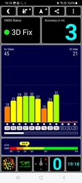 Recepção de GPS no edifício