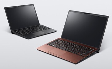 Os laptops VAIO estão disponíveis em alumínio bronze ou preto. (Fonte da imagem: VAIO)