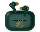 Os fones de ouvido com o tema Zelda da Nintendo têm o artefato Triforce gravado nos fones de ouvido. (Fonte da imagem: My Nintendo Store UK)