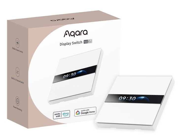 O Aqara Display Switch V1 EU. (Fonte da imagem: Aqara)